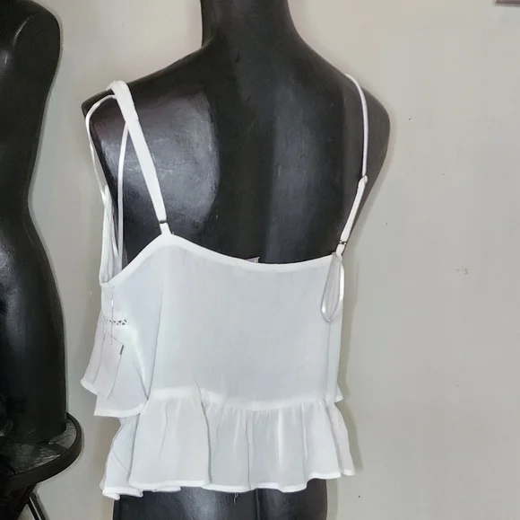 Lalavon ruffle top. Sz Sm - Picture 3 of 5